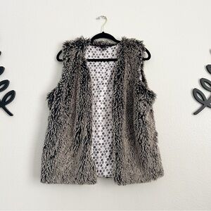 Ojai Faux Fur Vest | Size S